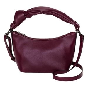 A New Day Party Stuffed Knot-Handle Crossbody Bag